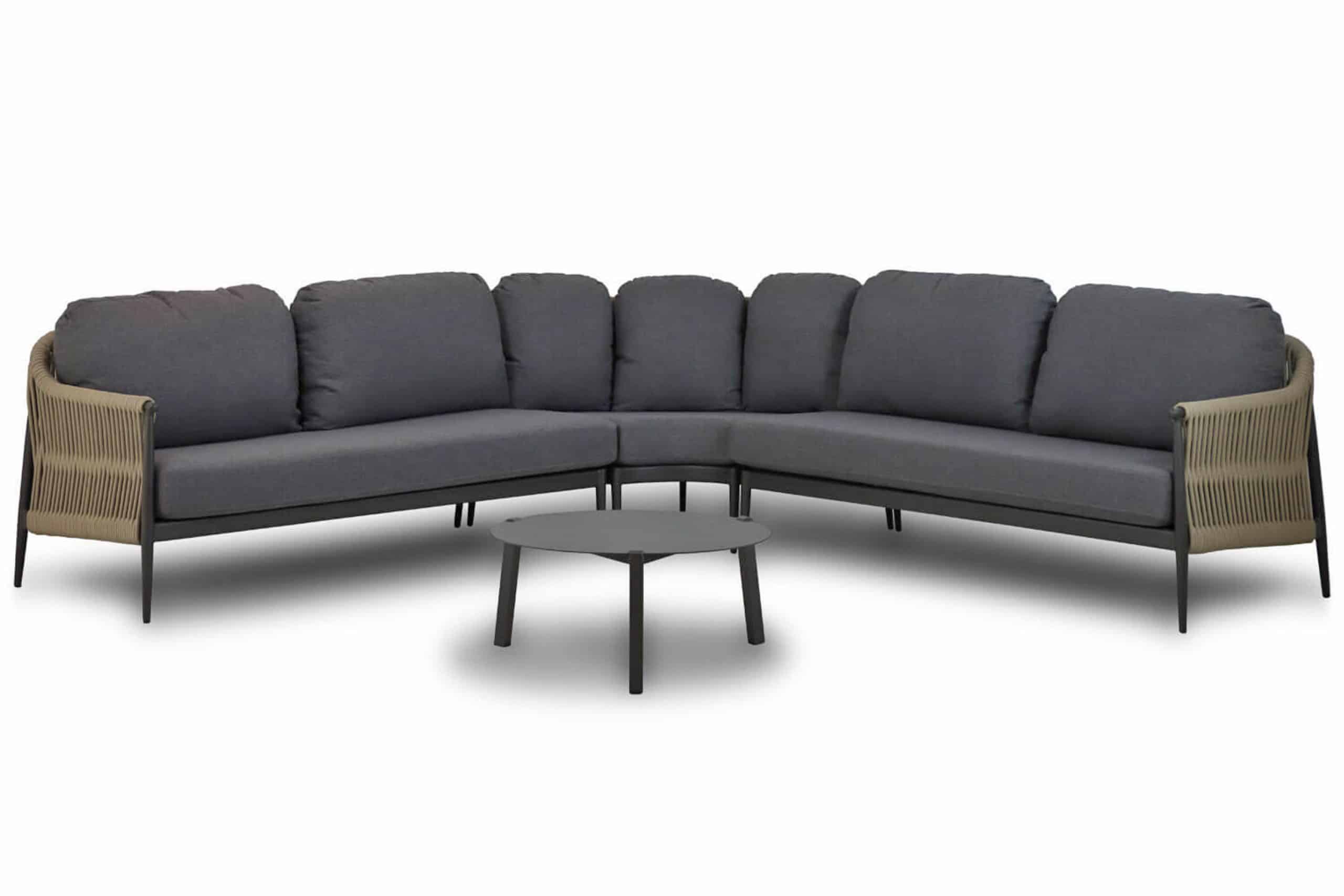 Coco Romeo/Rimini 75 cm hoek loungeset 4-delig