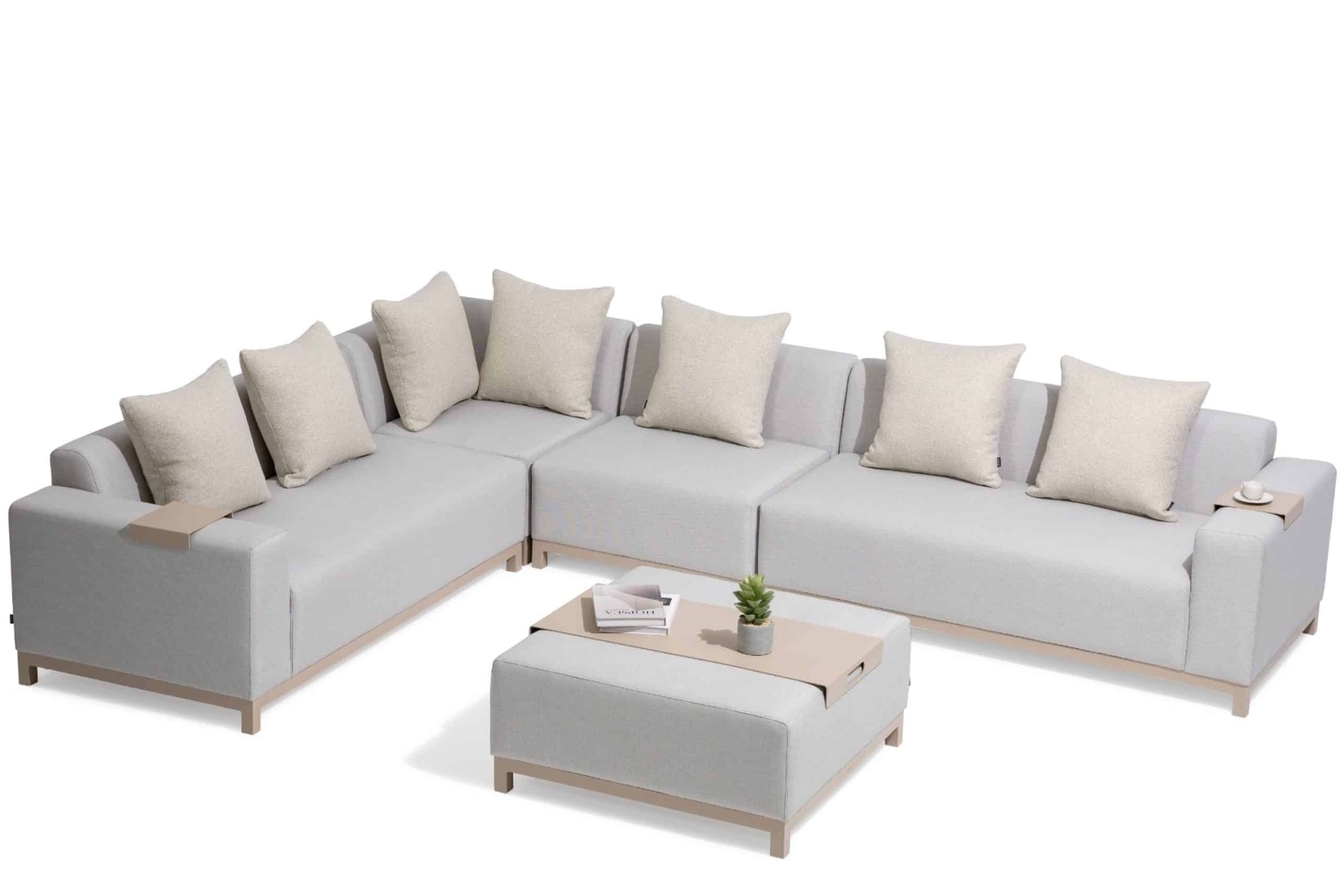 De Laan Soleil hoek loungeset 5-delig