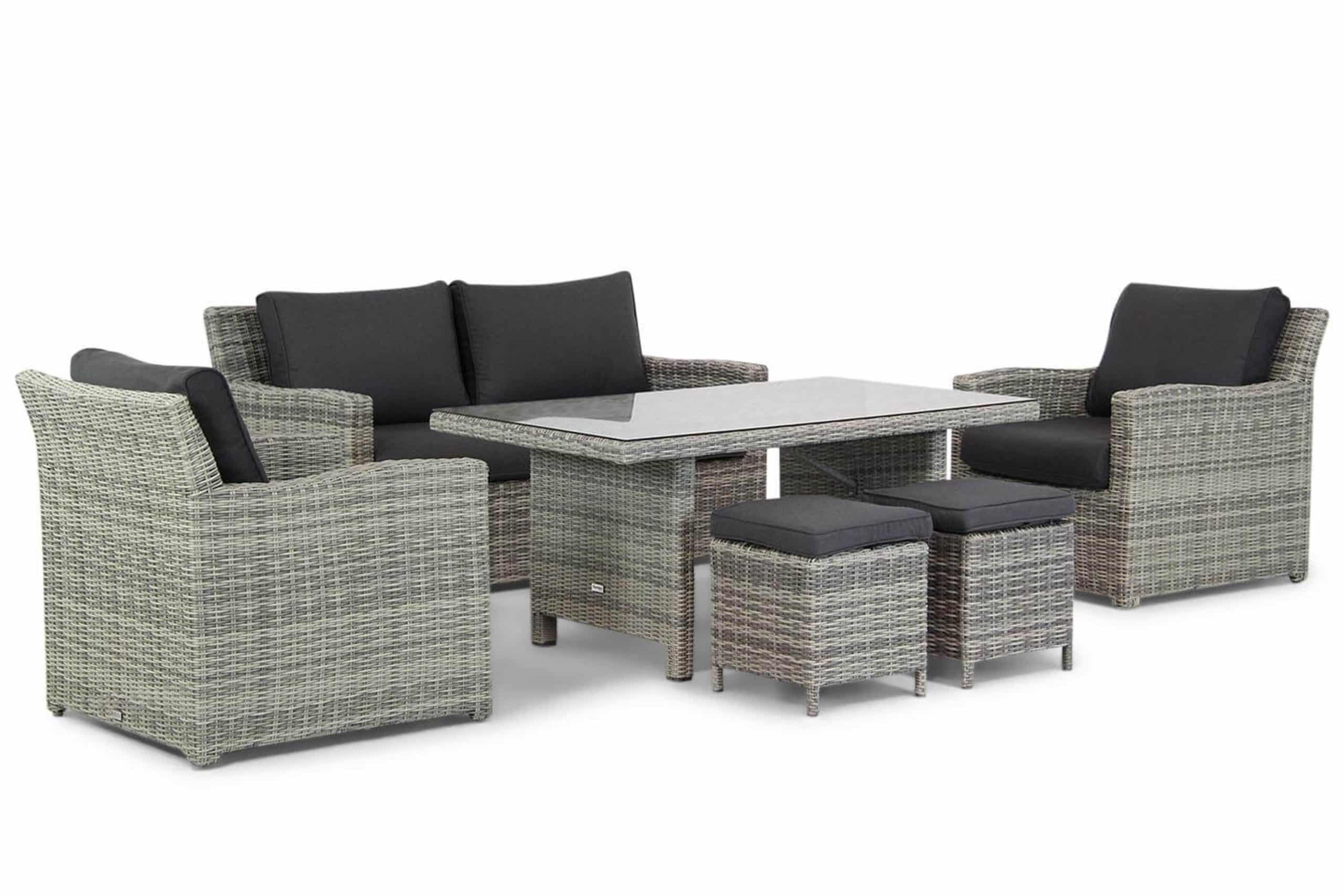 Garden Collections Giardino/Napoli stoel-bank loungeset 6-delig
