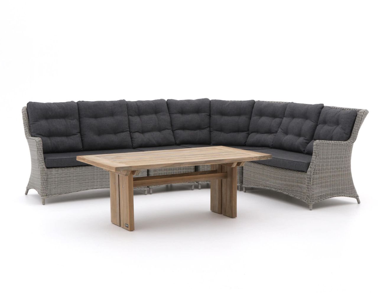 Intenso Milano/ROUGH-L dining loungeset 5-delig - Laagste prijsgarantie!