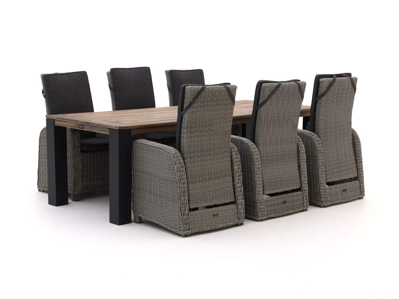 Intenso Umbria/ROUGH-X 240cm dining tuinset 7-delig verstelbaar - Laagste prijsgarantie!