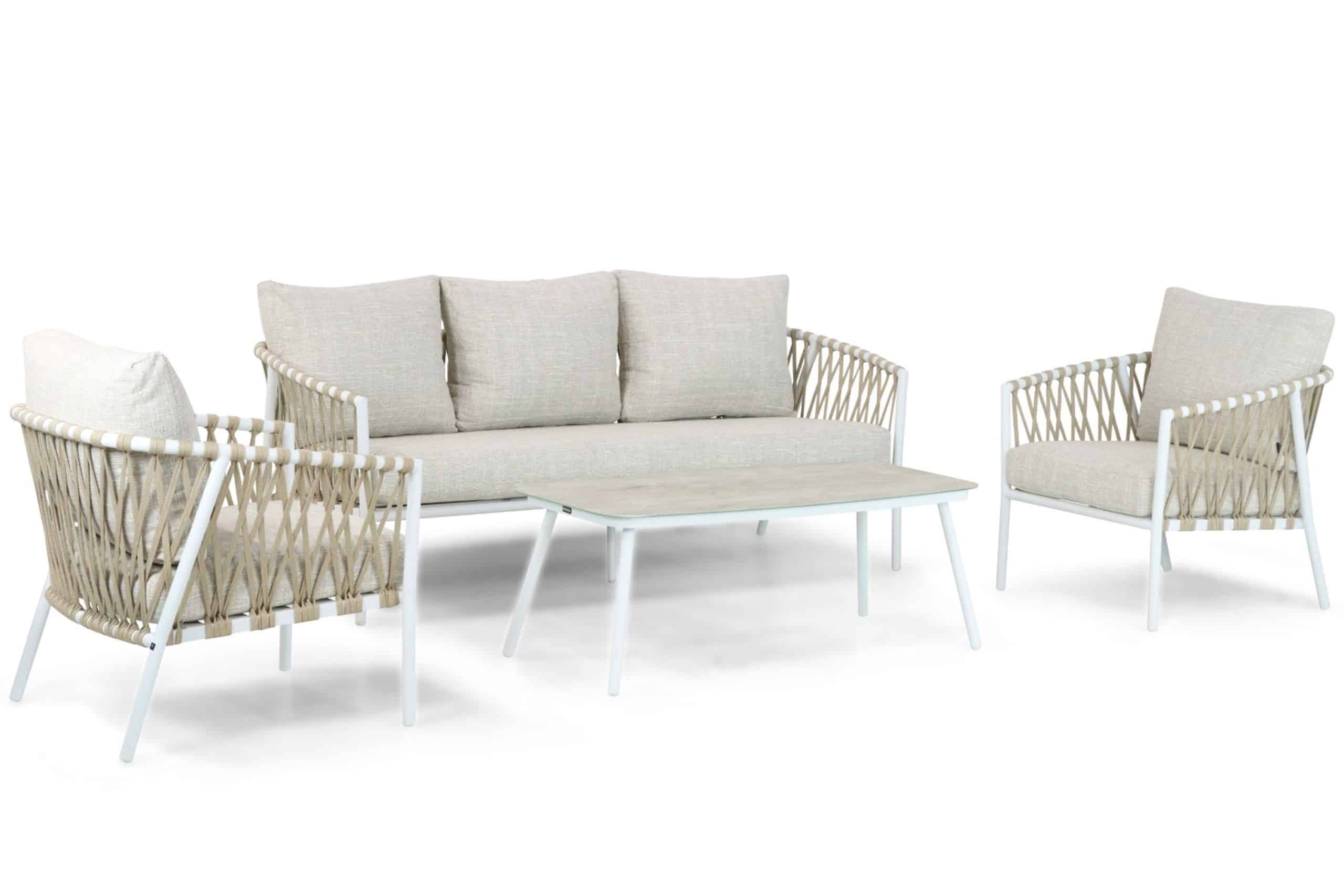 Lifestyle Feraro stoel-bank loungeset 4-delig