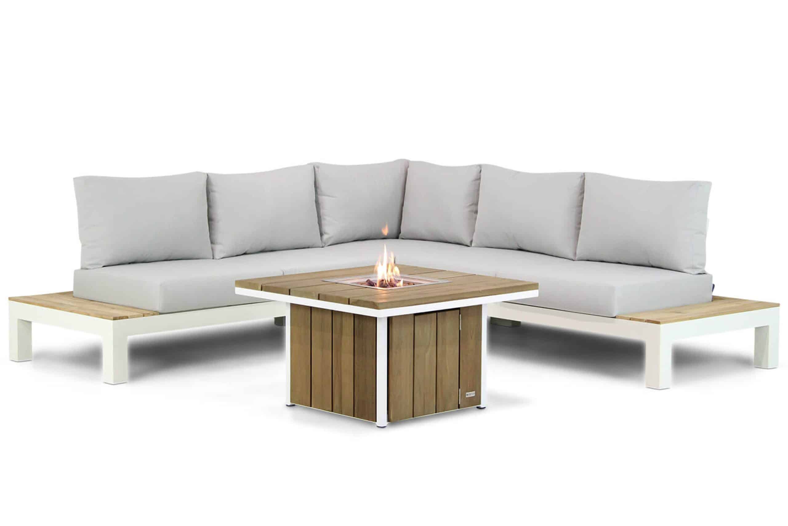 Lifestyle Ravalla/Seaside 90 cm hoek loungeset 4-delig