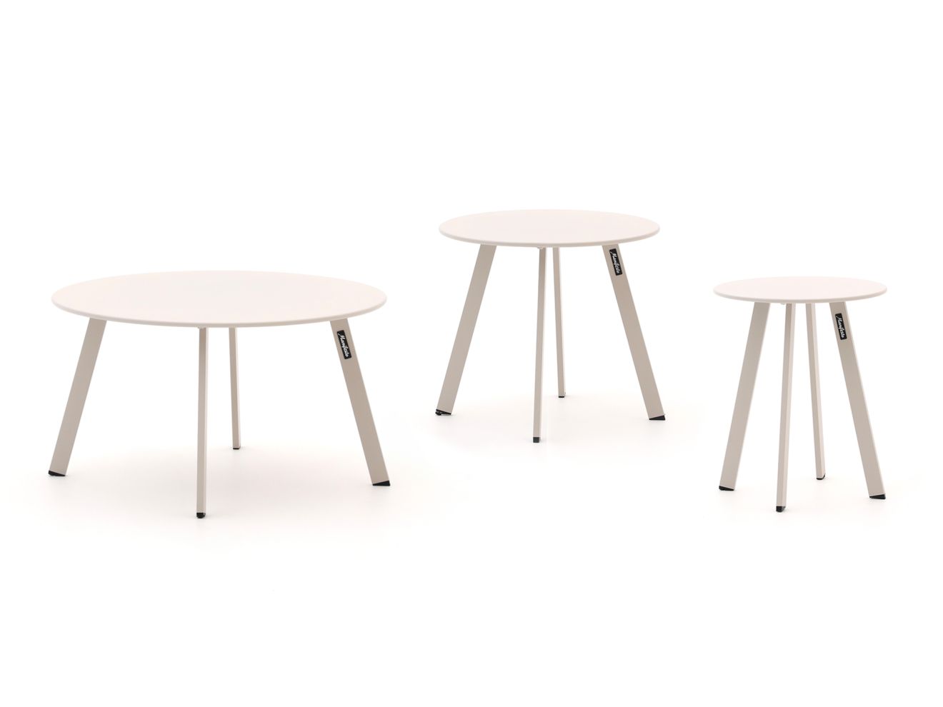 Manifesto Bovezzo bijzet tuintafelset 3-delig - Laagste prijsgarantie!