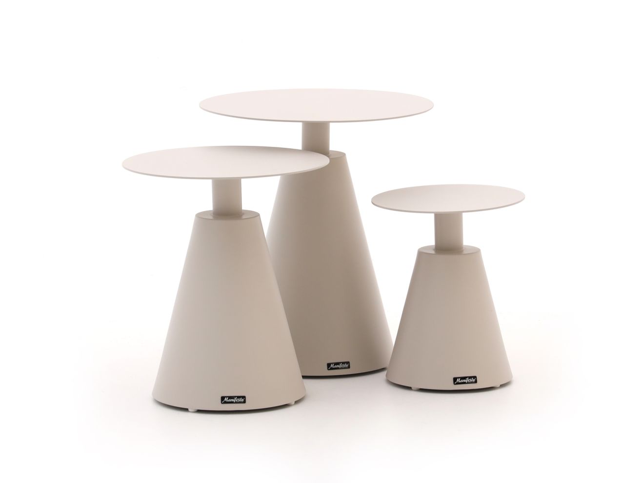 Manifesto Tusa bijzet tuintafelset 3-delig - Laagste prijsgarantie!