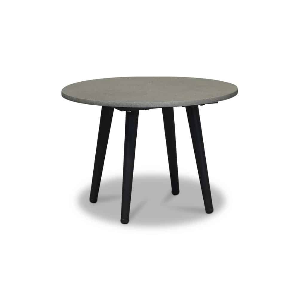 Palermo bijzettafel | aluminium + betonlook | 55cm