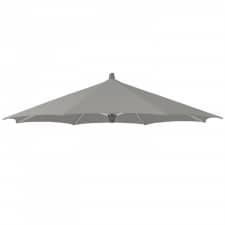 Stokparasoldoek Glatz Alu twist 300cm rond (Stofklasse 4) smoke