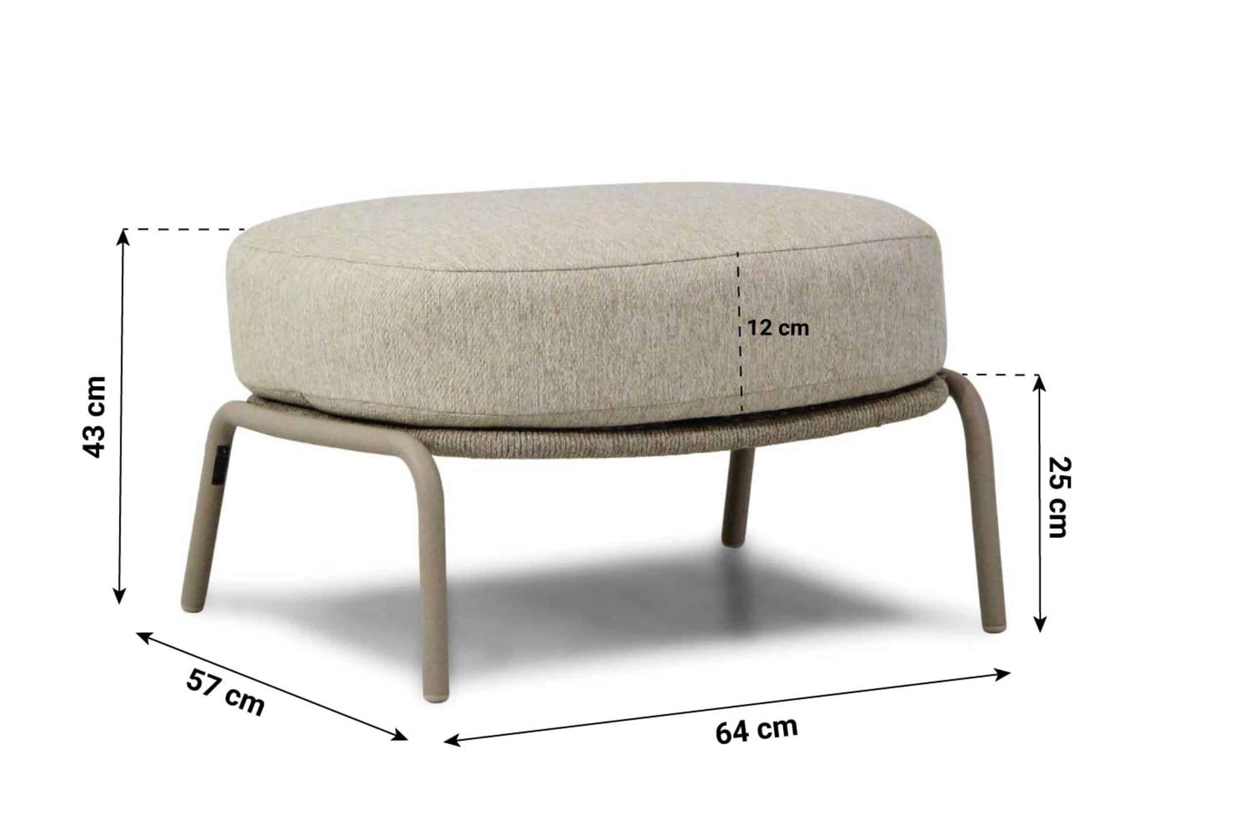 4 Seasons Puccini lounge voetenbank