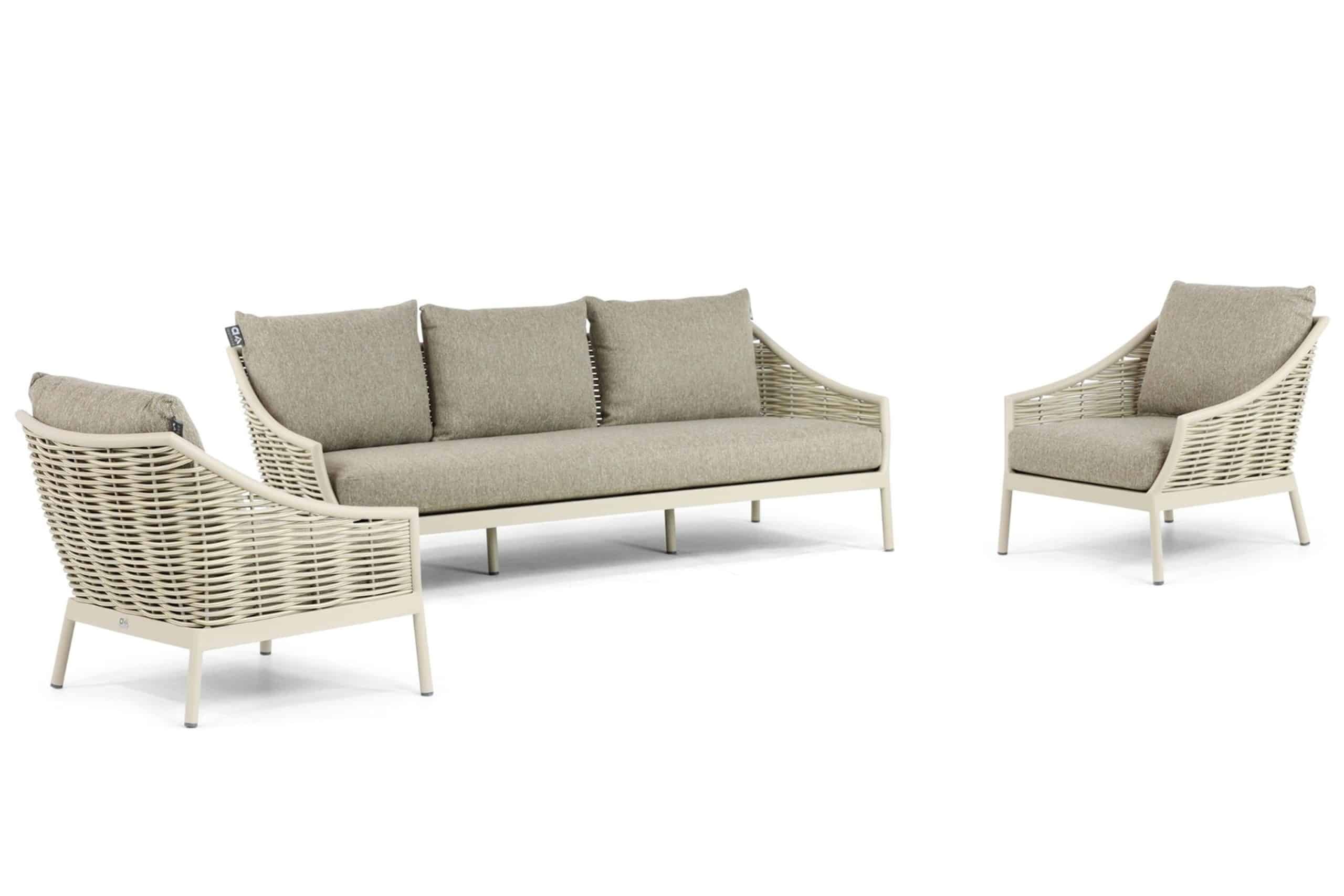 Apple Bee Milou stoel-bank loungeset 3-delig