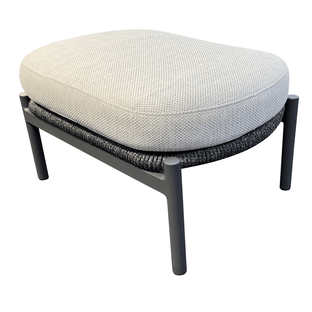 Arezzo voetenbank antraciet