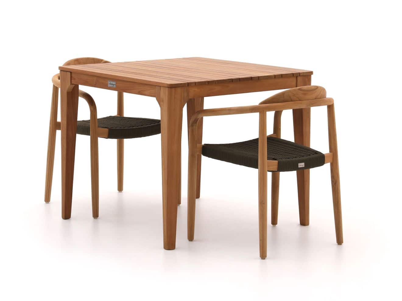 Bellagio Berbaro/Bruca 90cm dining tuinset 3-delig stapelbaar - Laagste prijsgarantie!