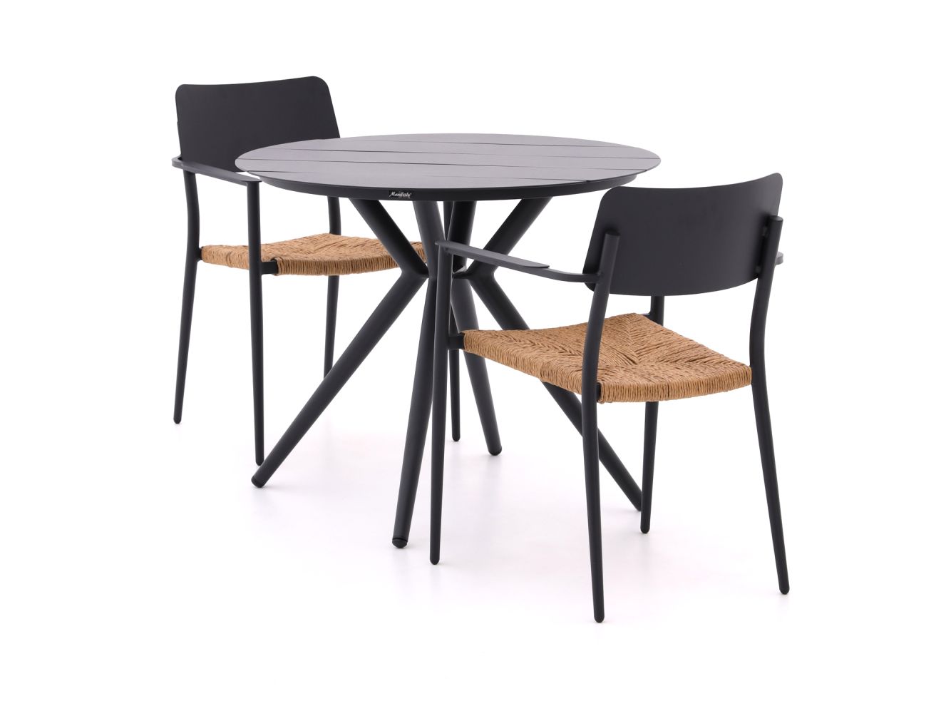 Bellagio Cino/Sora ?90cm dining tuinset 3-delig stapelbaar - Laagste prijsgarantie!