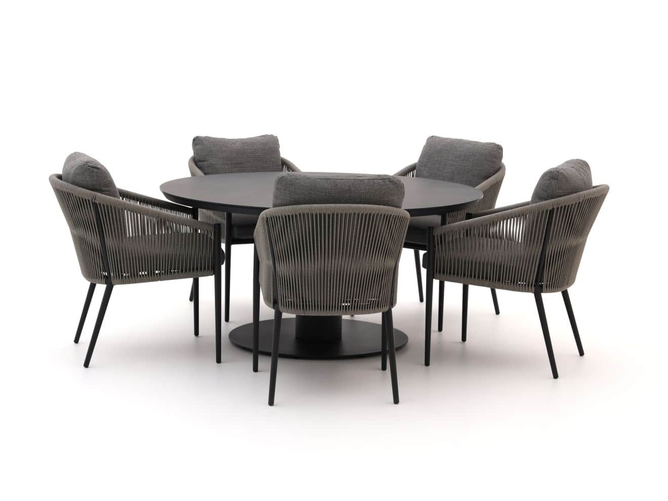 Bellagio Mineo/La Fonte ø 150cm dining tuinset 6-delig - Laagste prijsgarantie!