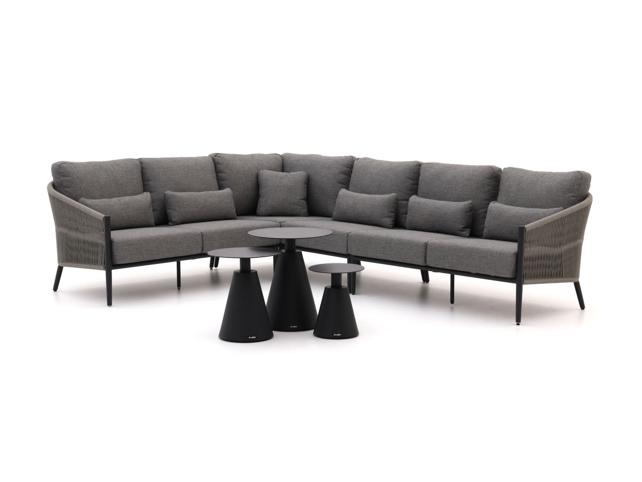 Bellagio Mineo/Tusa hoek loungeset 7-delig links - Laagste prijsgarantie!