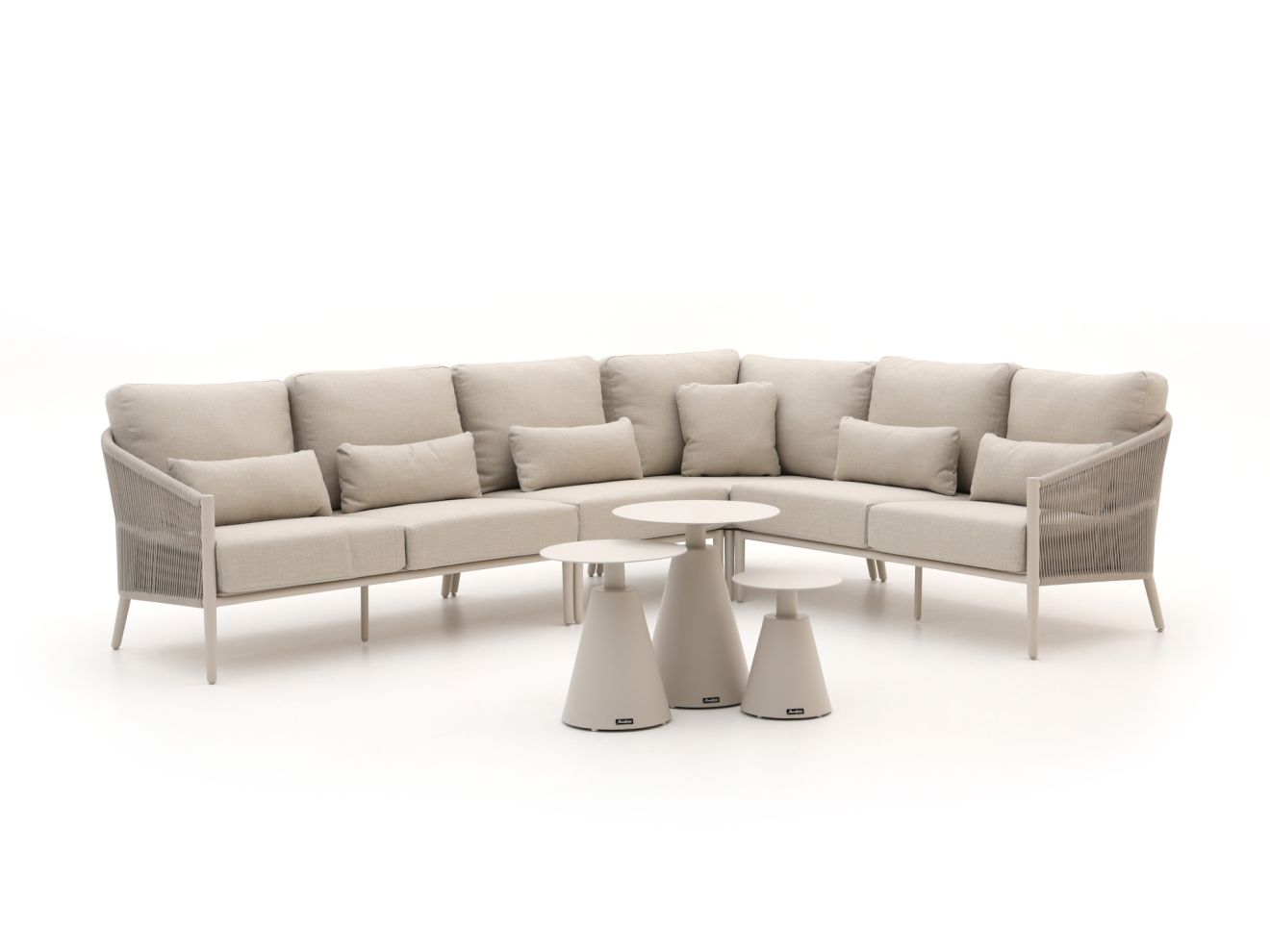 Bellagio Mineo/Tusa hoek loungeset 7-delig rechts - Laagste prijsgarantie!