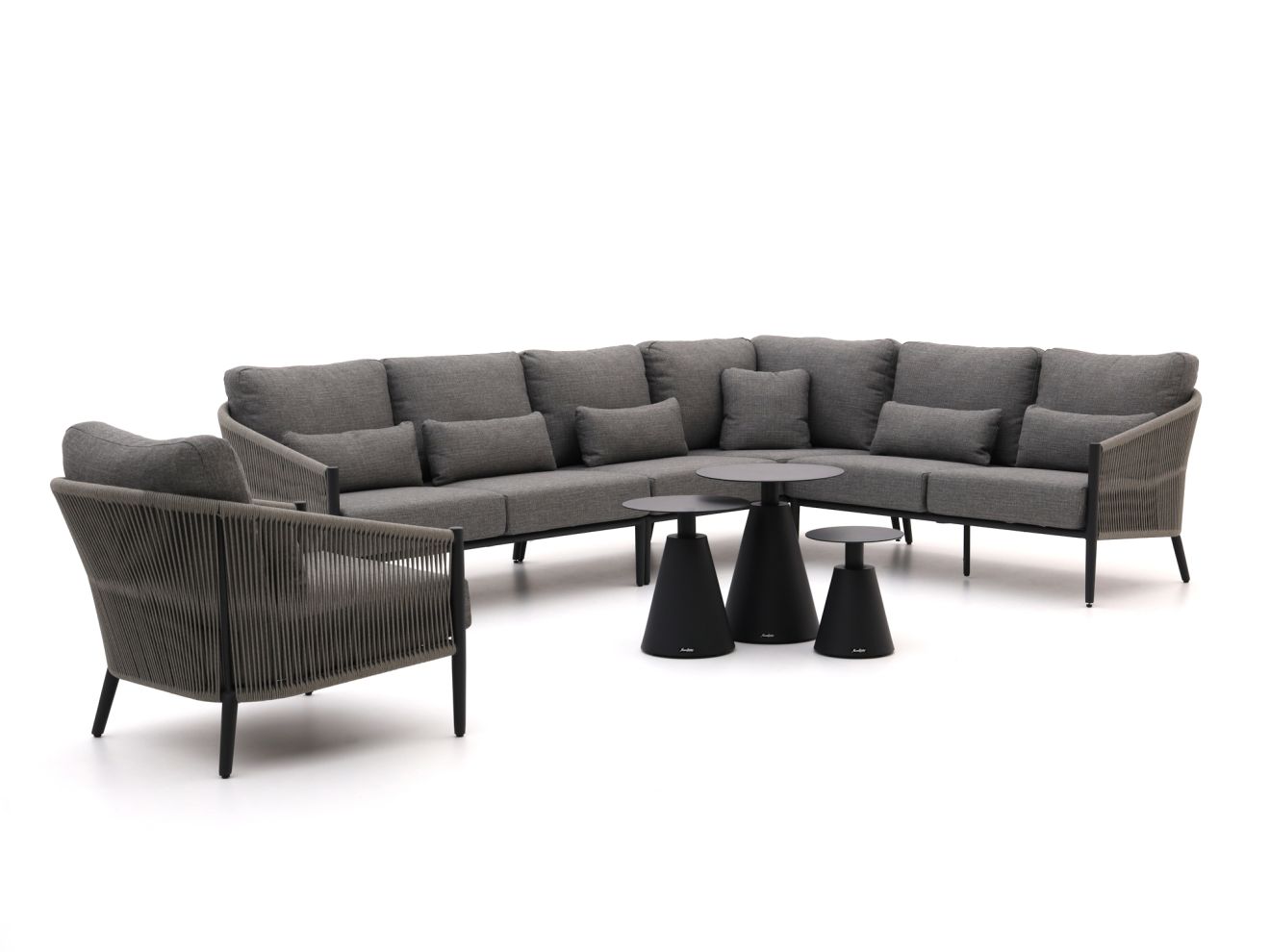 Bellagio Mineo/Tusa hoek loungeset 8-delig rechts - Laagste prijsgarantie!