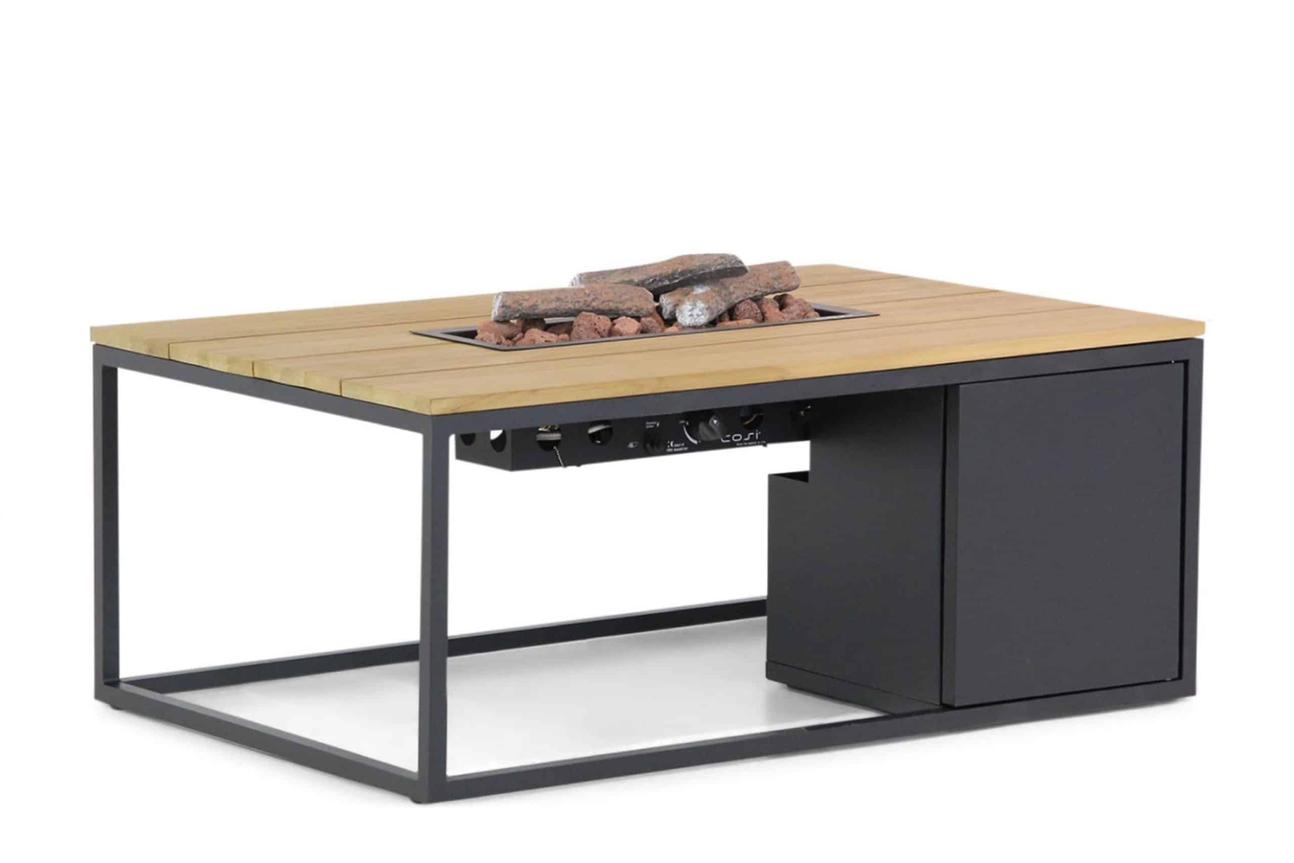 Cosi Loft vuurtafel rechthoek 120 cm