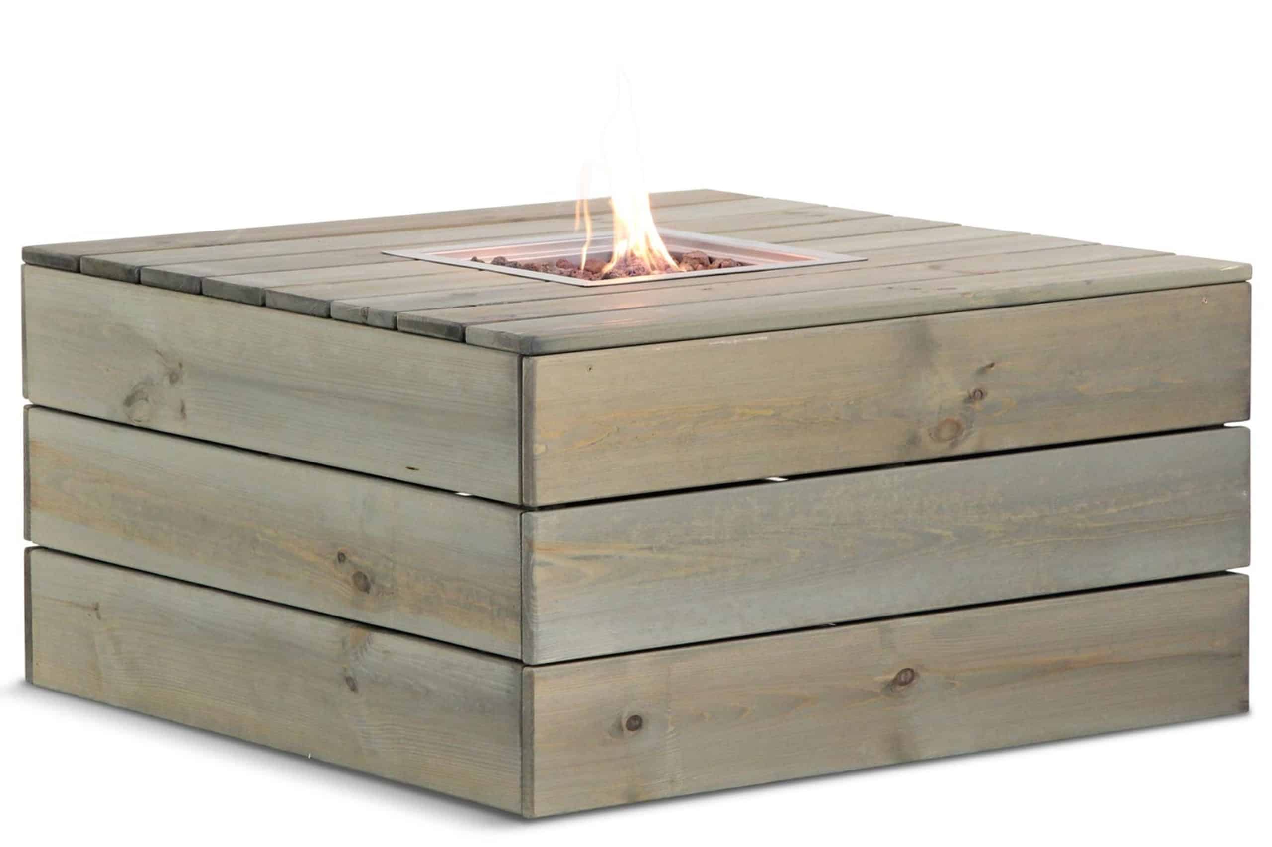 Garden Collections Basic vuurtafel 100 x 100 cm