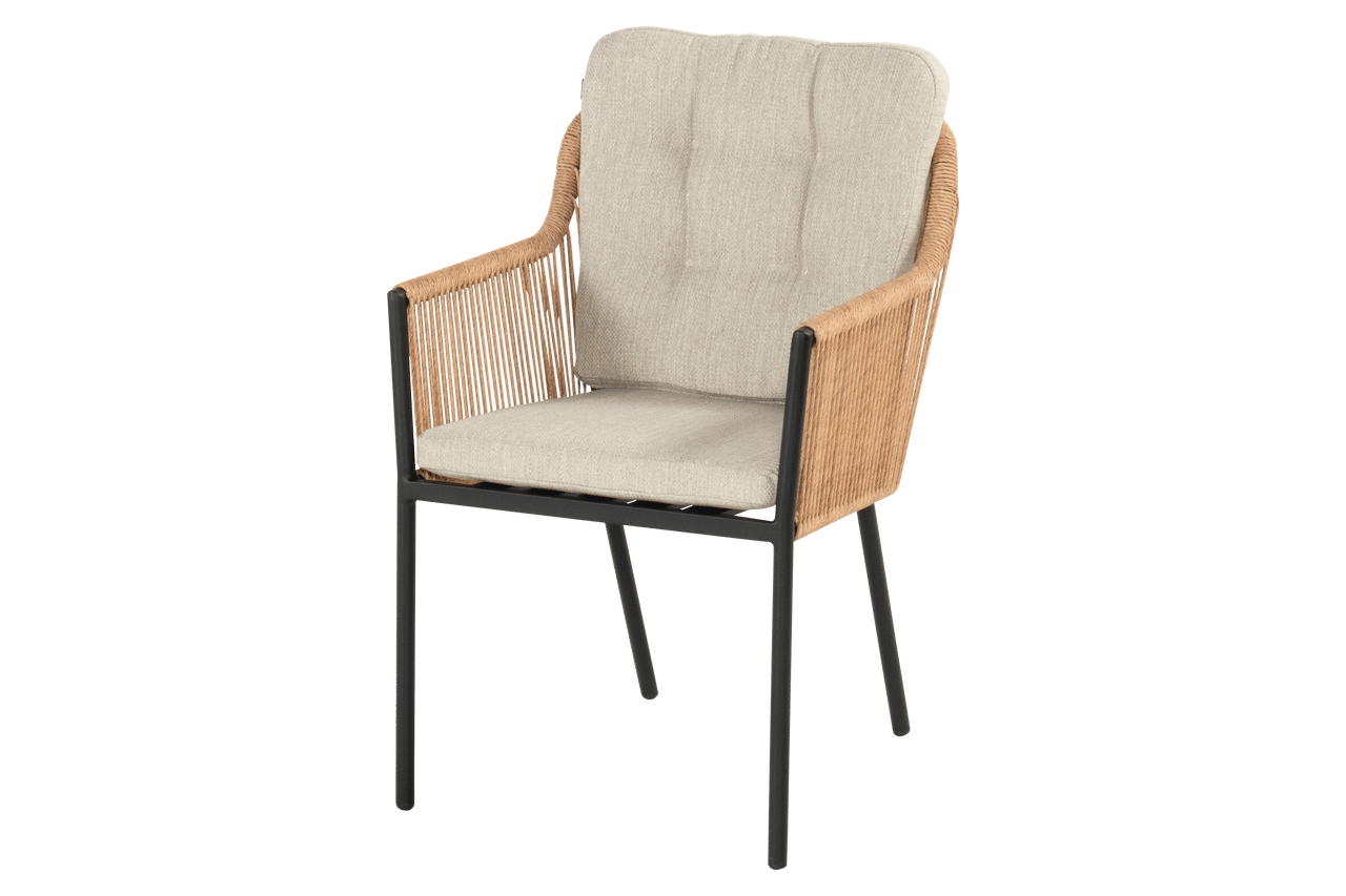 Hartman Cairo dining tuinstoel xerix met kussens