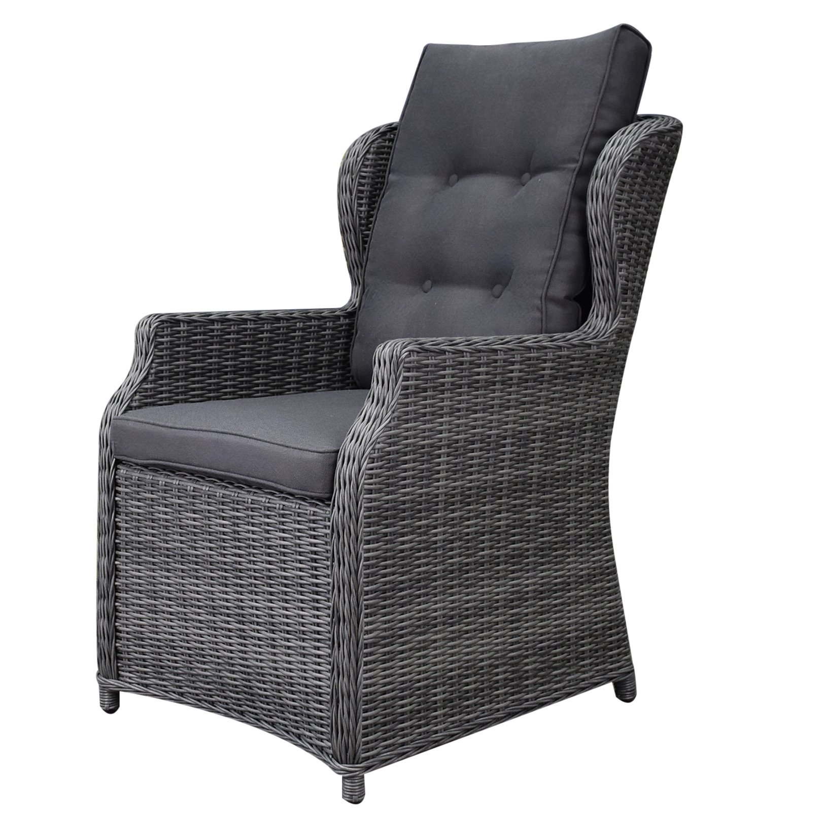 Ibiza premium dining tuinstoel antraciet