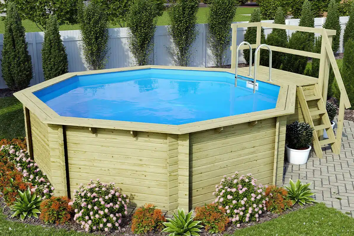Karibu | Zwembad Model 2 met Filterpakket | Variant B