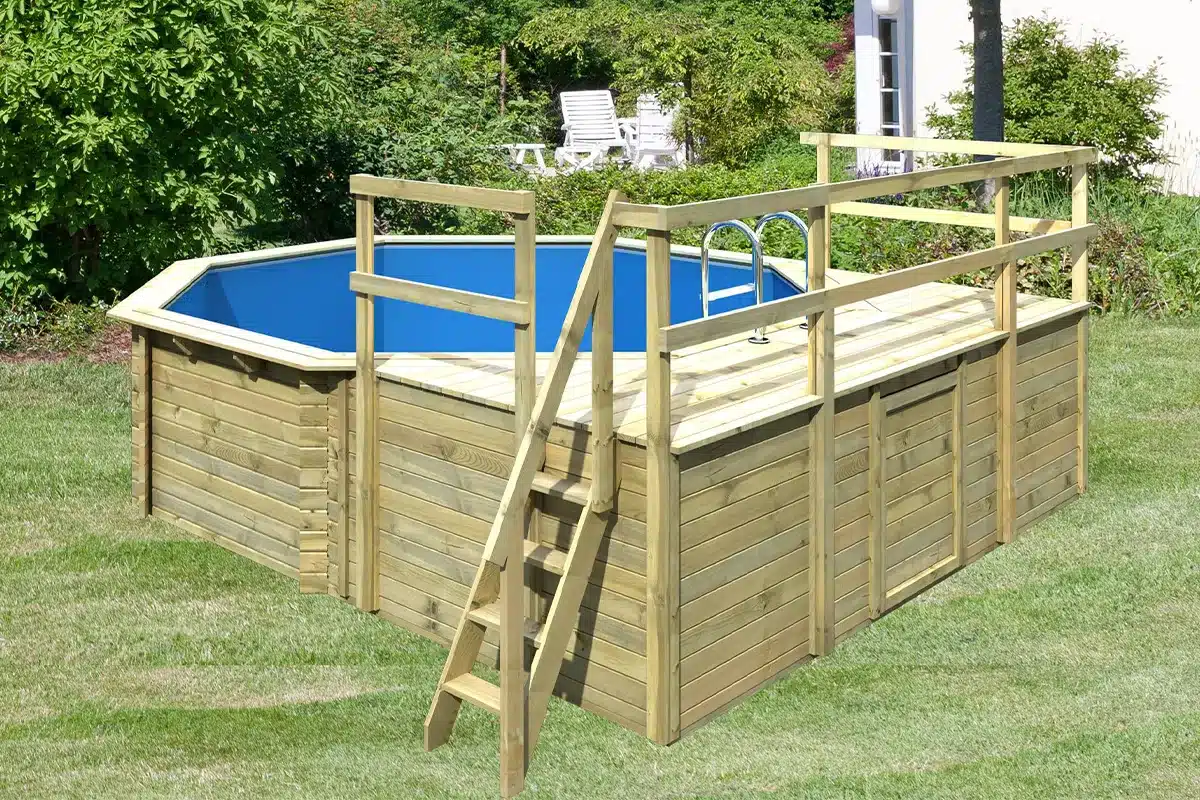 Karibu | Zwembad Model 2 met Filterpakket | Variant D