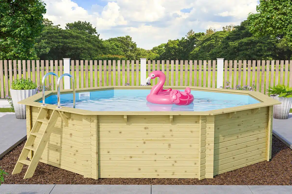 Karibu | Zwembad Model 3 met Filterpakket | Variant A