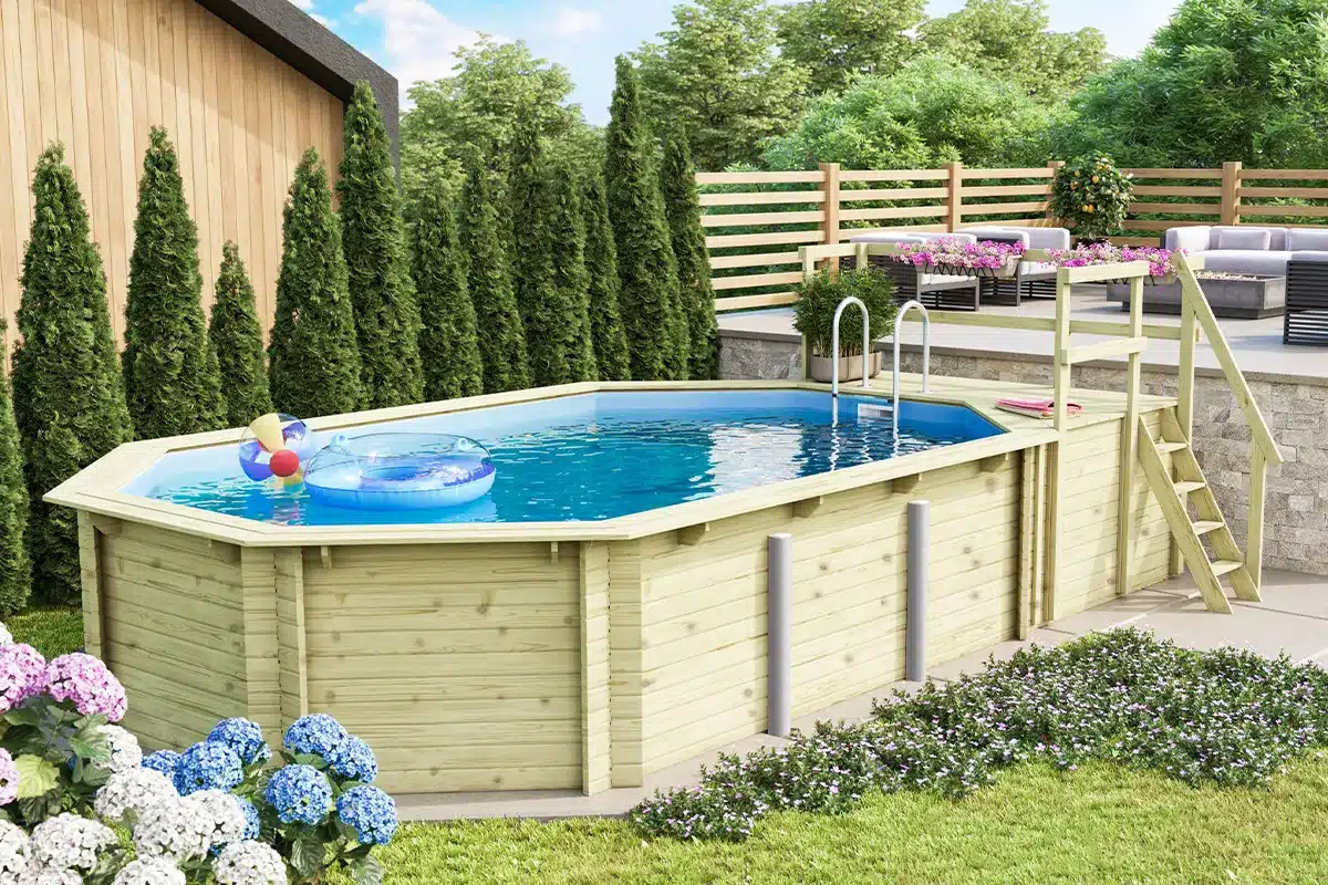 Karibu | Zwembad Model 4 | Variant C
