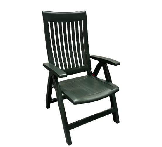 Kettler Roma Verstelbare Tuinstoel - Groen - Kettler