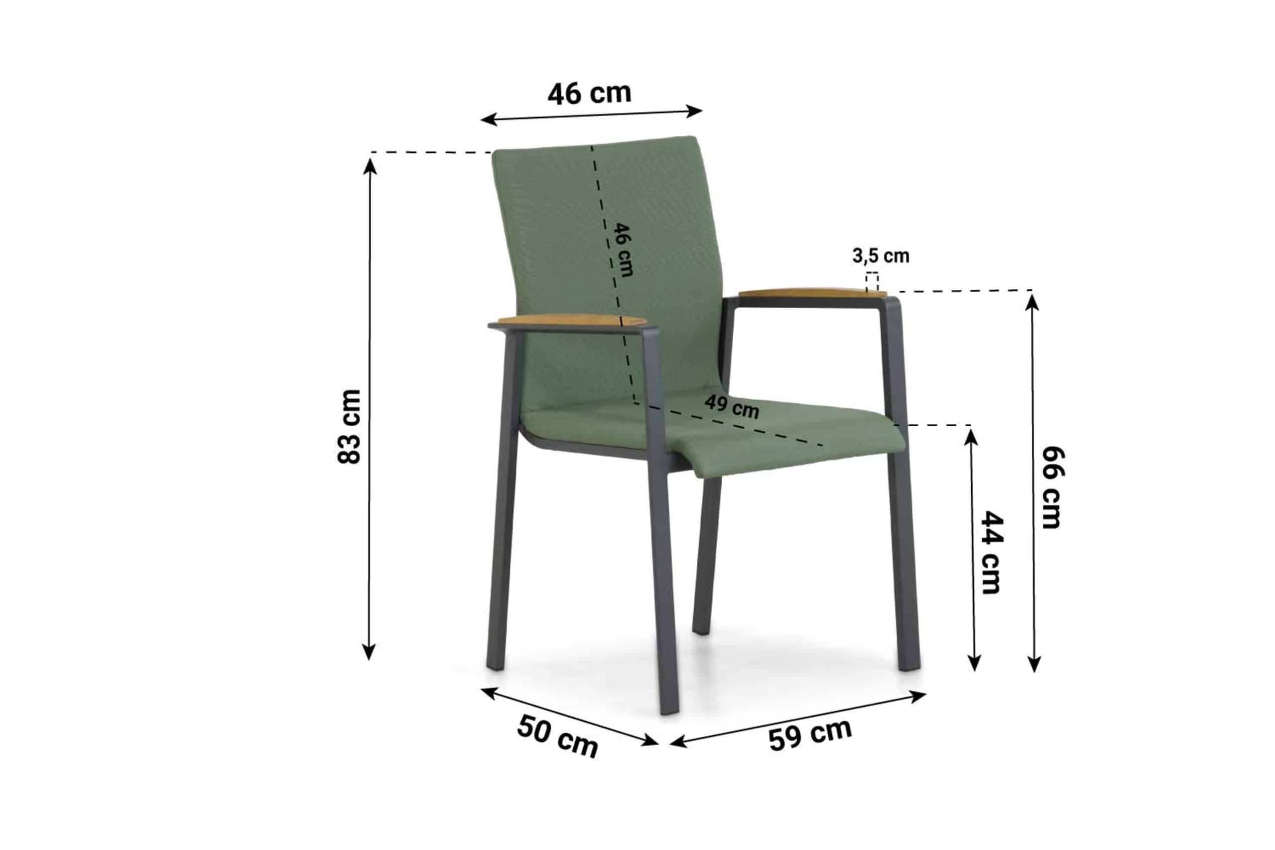 Lifestyle Brandon dining tuinstoel