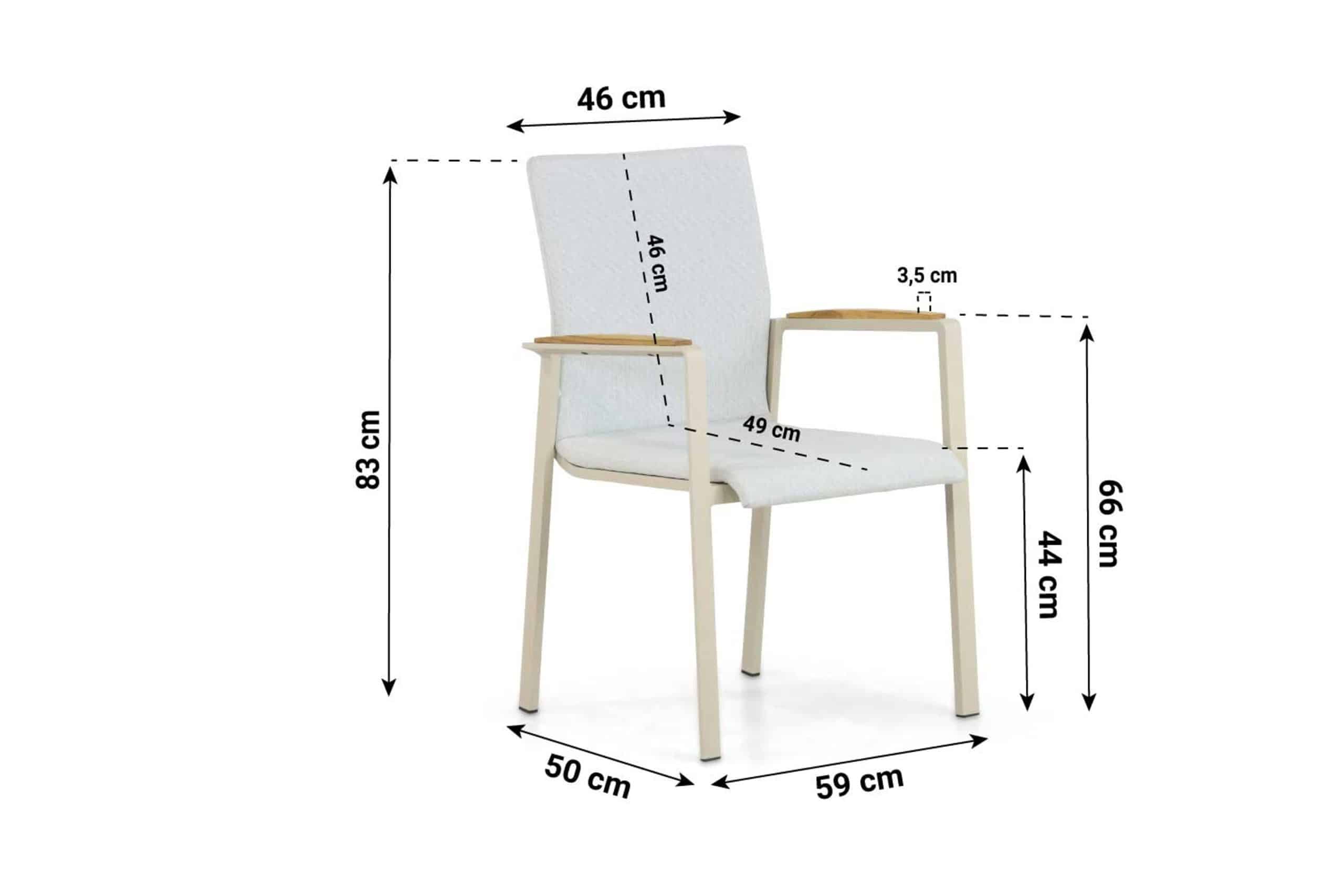 Lifestyle Brandon dining tuinstoel