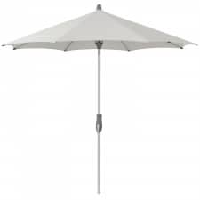 parasol alu twist 330cm (pale grey)