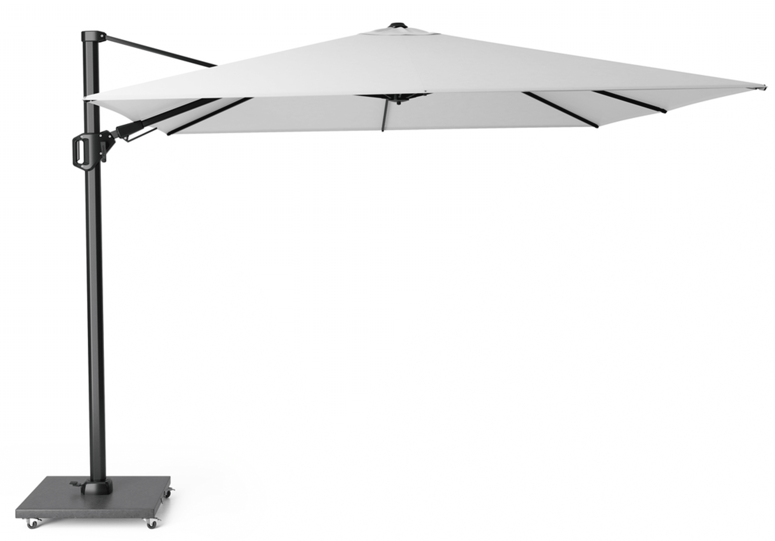 Platinum Challenger zweefparasol T2 300 cm x 300 cm met antra frame