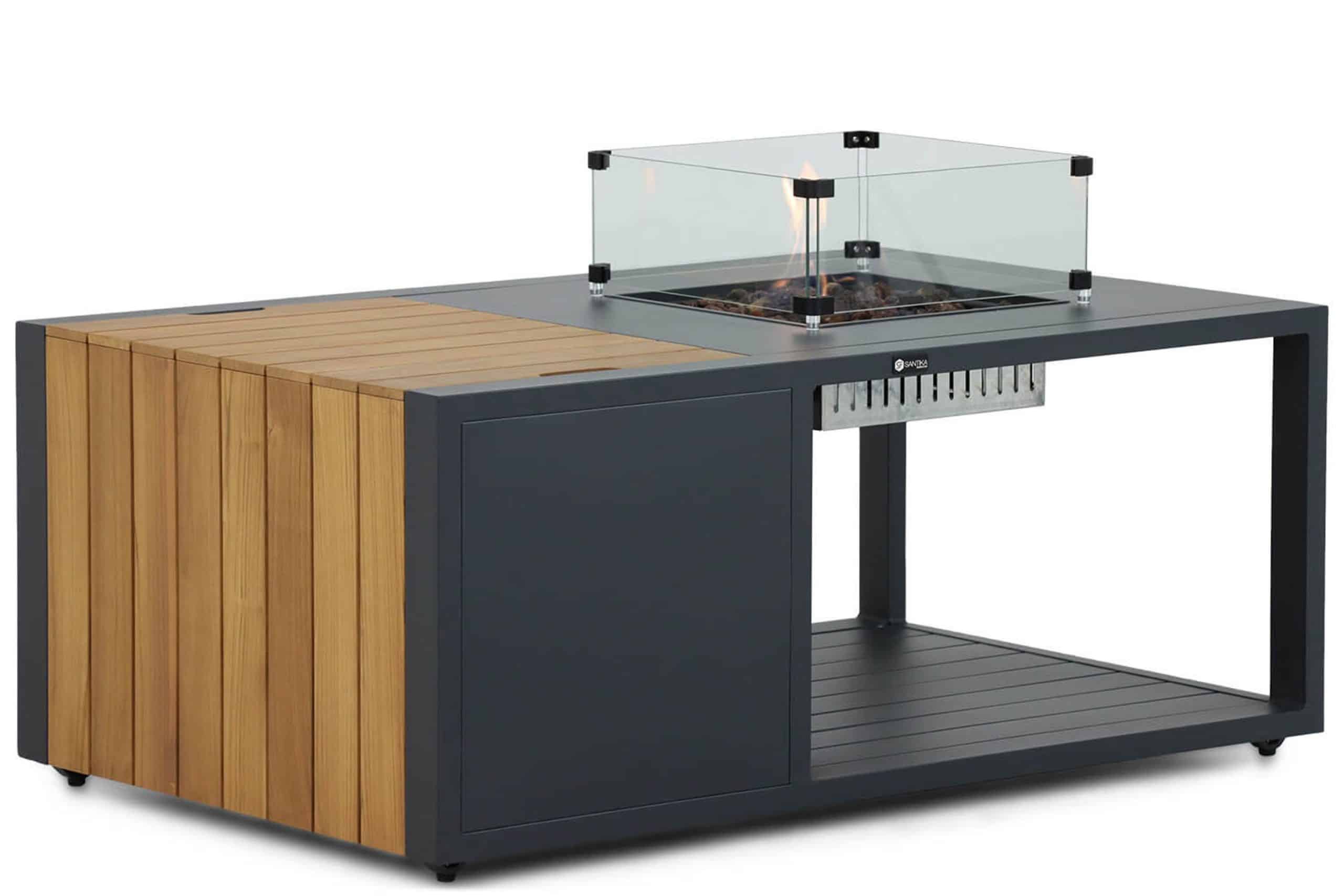 Santika Amida lounge vuurtafel 130 x 80 cm