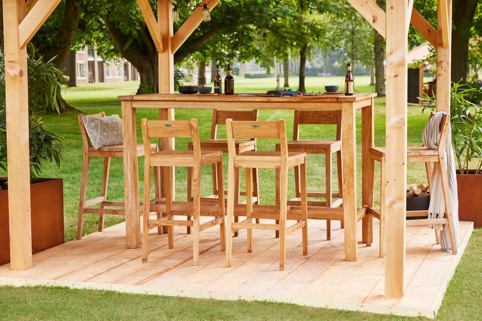 Teak barset Buckingham Tuindeco - Tuindeco