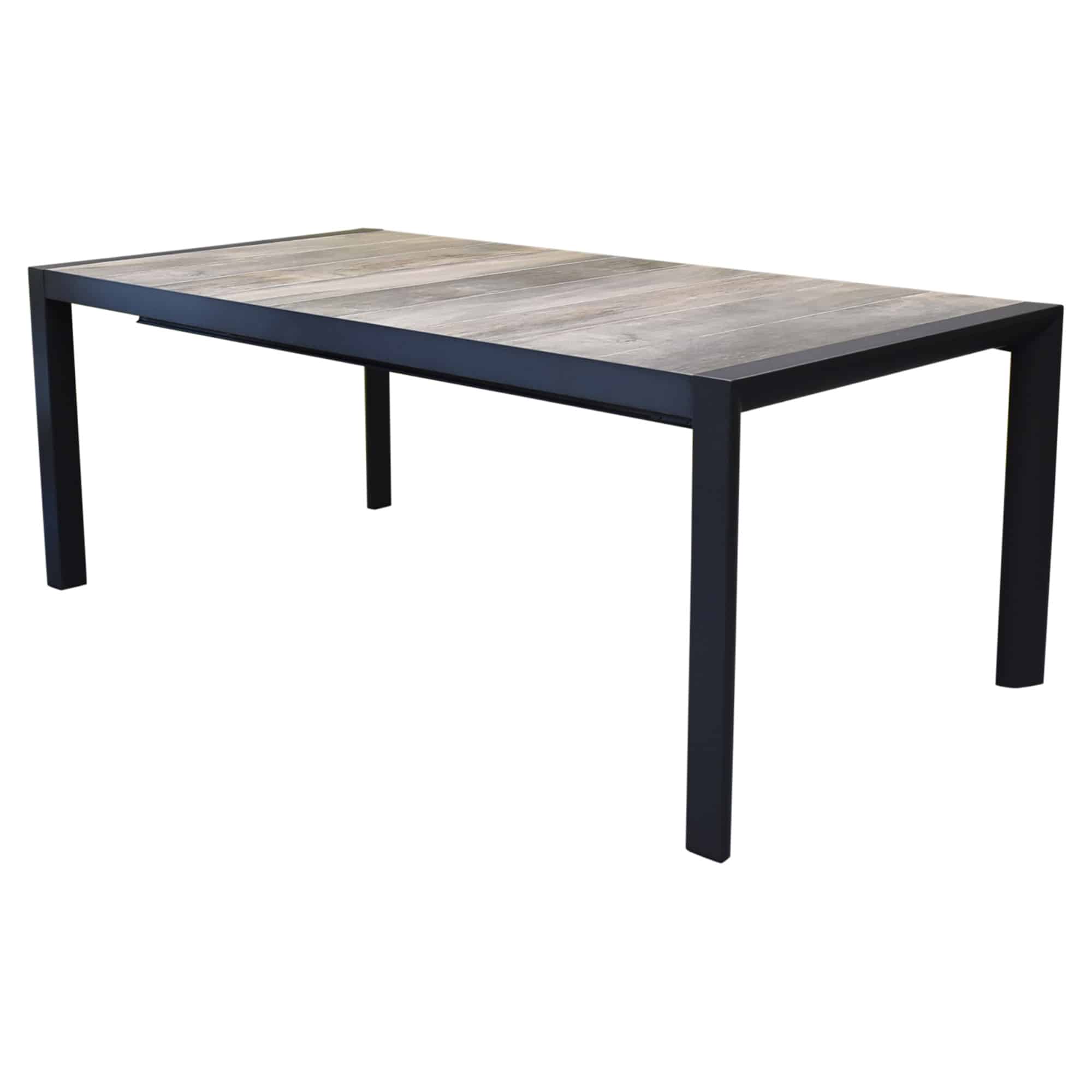 Anvaya dining tuintafel 194-254x100xH74 cm uitschuifbaar aluminium antraciet
