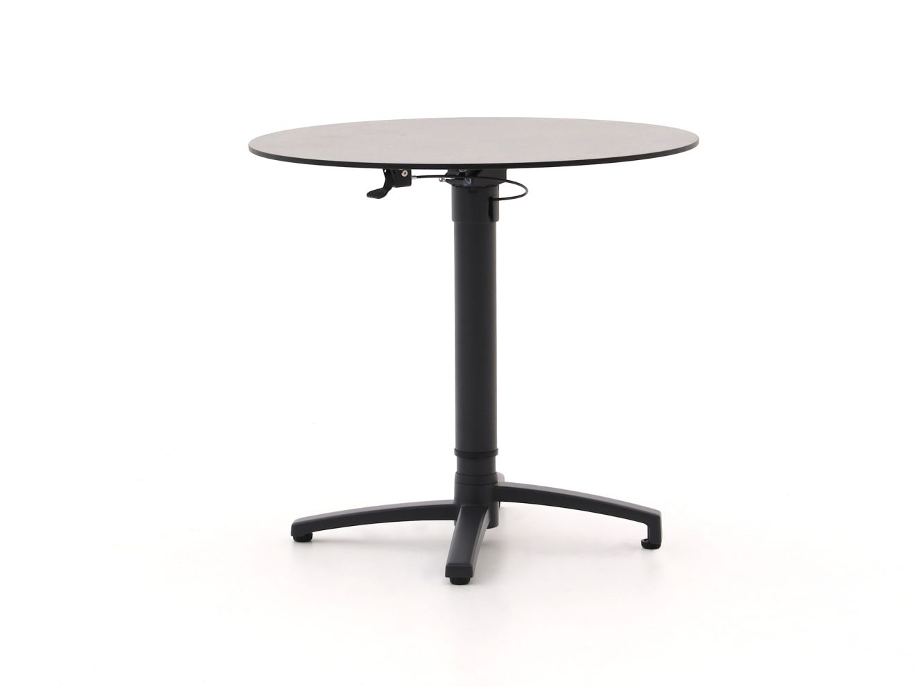 Bellagio Canzo klaptafel Ø80 (h:73/109cm) verstelbaar - Laagste prijsgarantie!