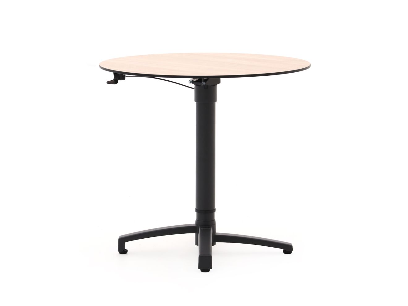 Bellagio Canzo klaptafel Ø80 (h:73/109cm) verstelbaar - Laagste prijsgarantie!