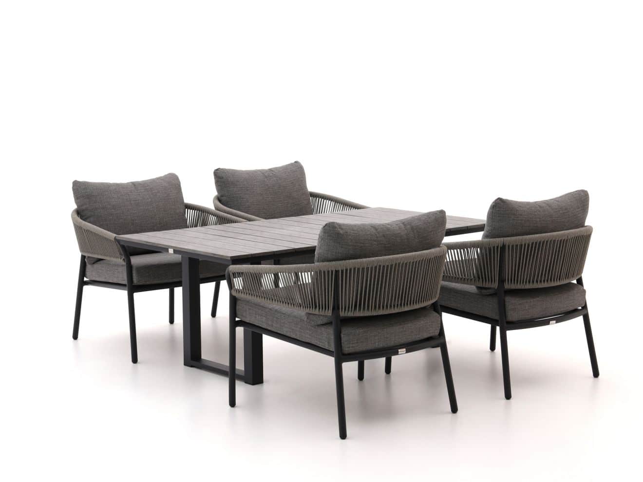 Bellagio Nova Siri/Fidenza 160cm dining loungeset 5-delig - Laagste prijsgarantie!