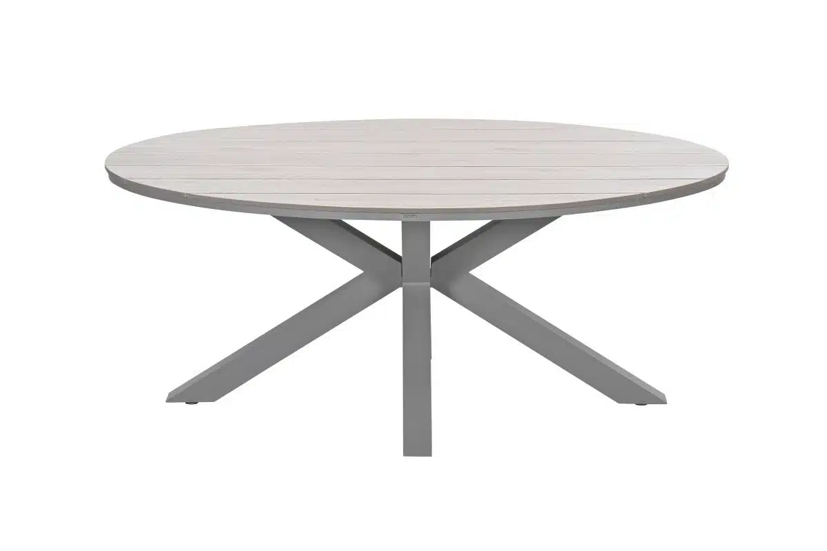 Edison tafel 180x115xH75 cm taupe/light teak
