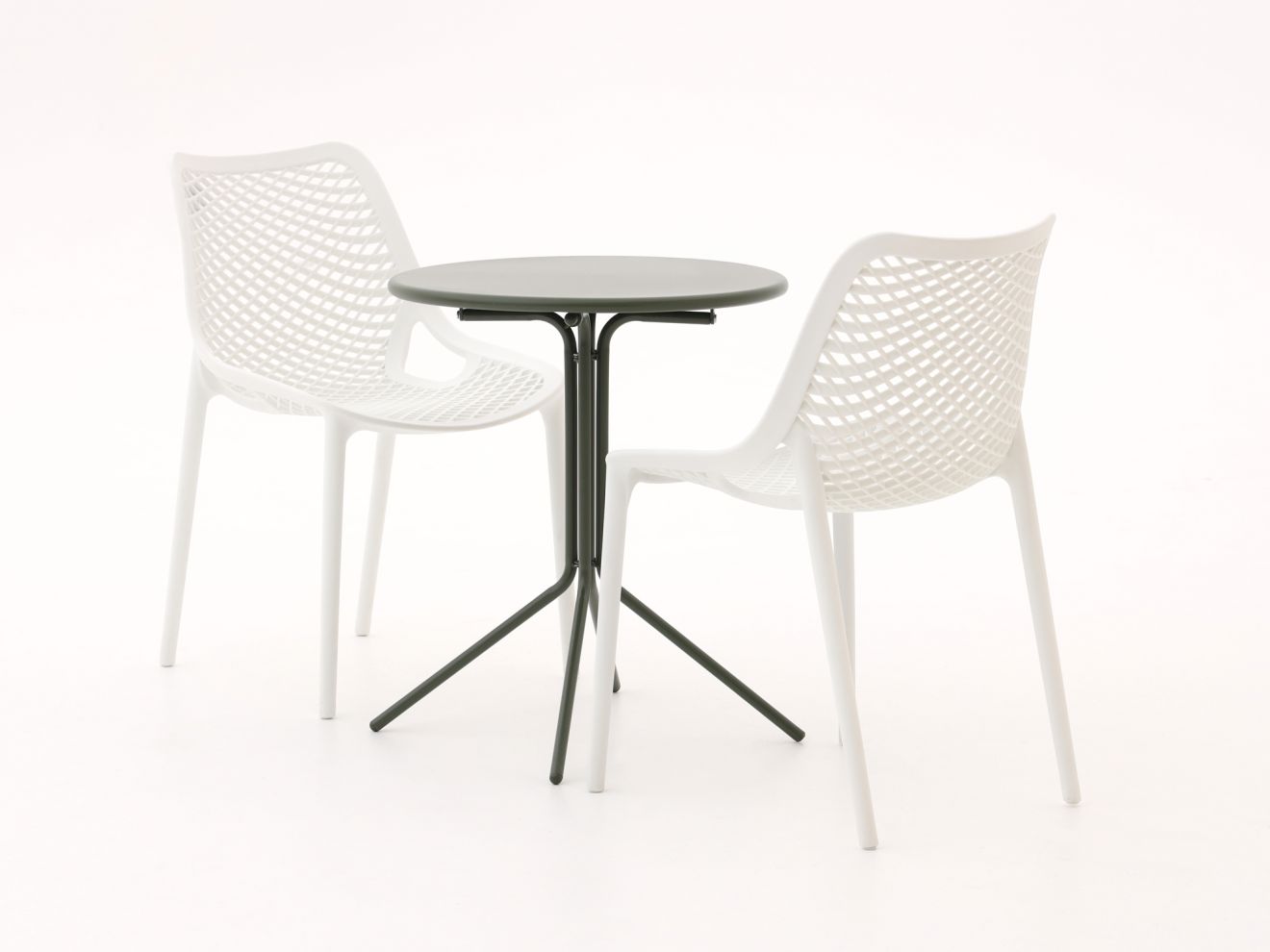 Forza Ripi/Aziano ø 60cm balkonset 3-delig stapelbaar - Laagste prijsgarantie!