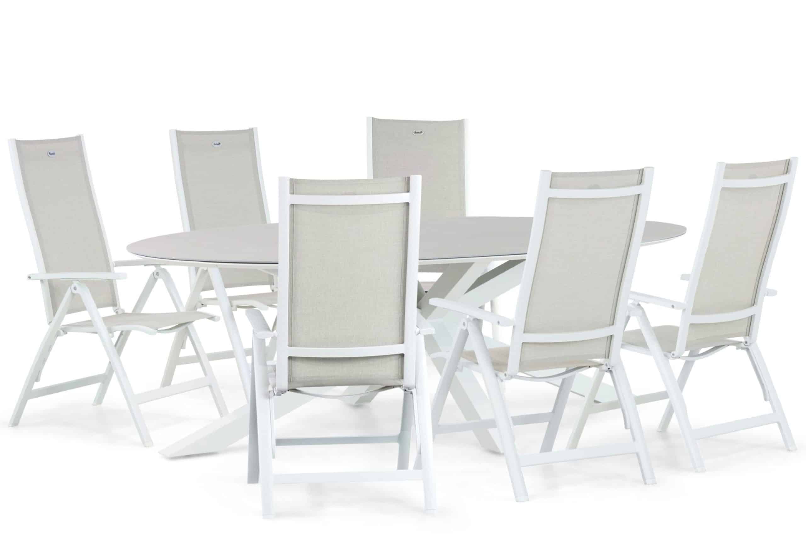 Hartman Troy/Cervola 240 cm dining tuinset 7-delig