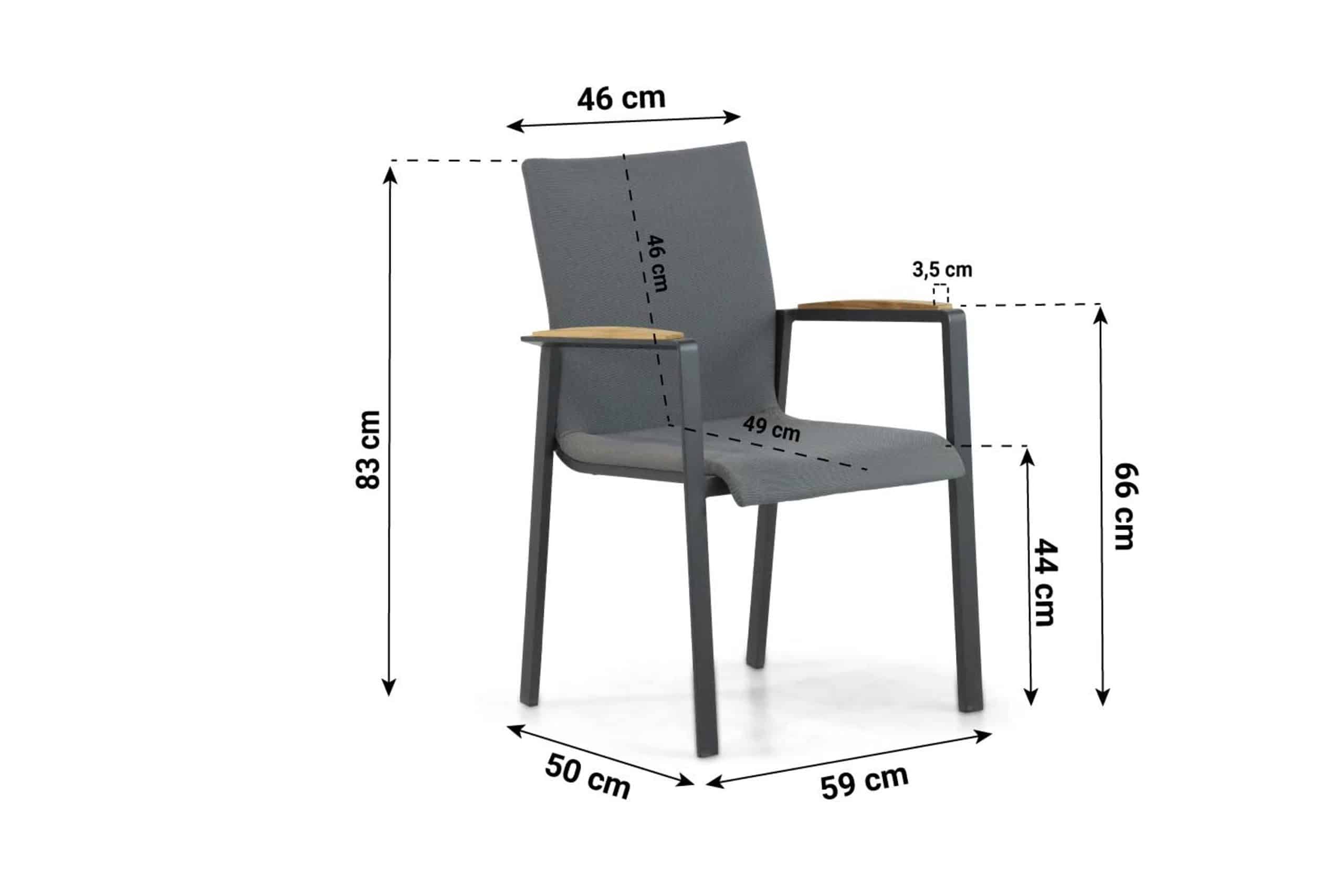 Lifestyle Brandon dining tuinstoel