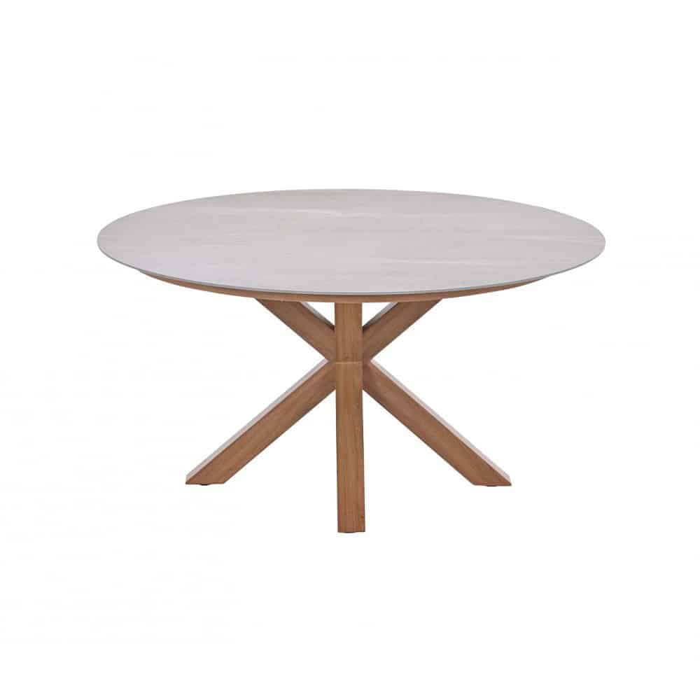 Lowland Tuintafel Napoli Sand dia. 150 cm - Garden impressions