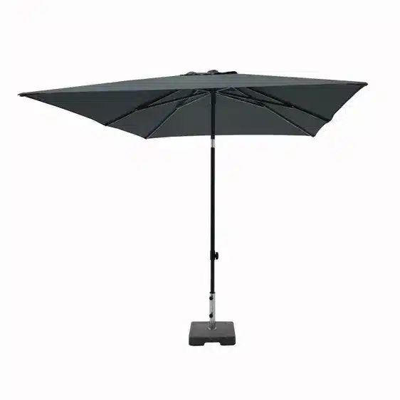 Madison Parasol Denia push-up 200x200cm PE Grijs grade 6