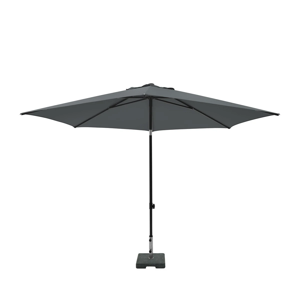 Madison Parasol Mykanos Push-up Ø2,5m - Grijs*