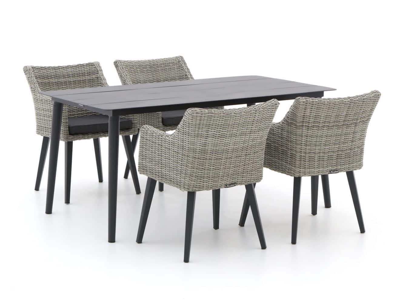 Manifesto Matese/Sora 160cm dining tuinset 5-delig - Laagste prijsgarantie!
