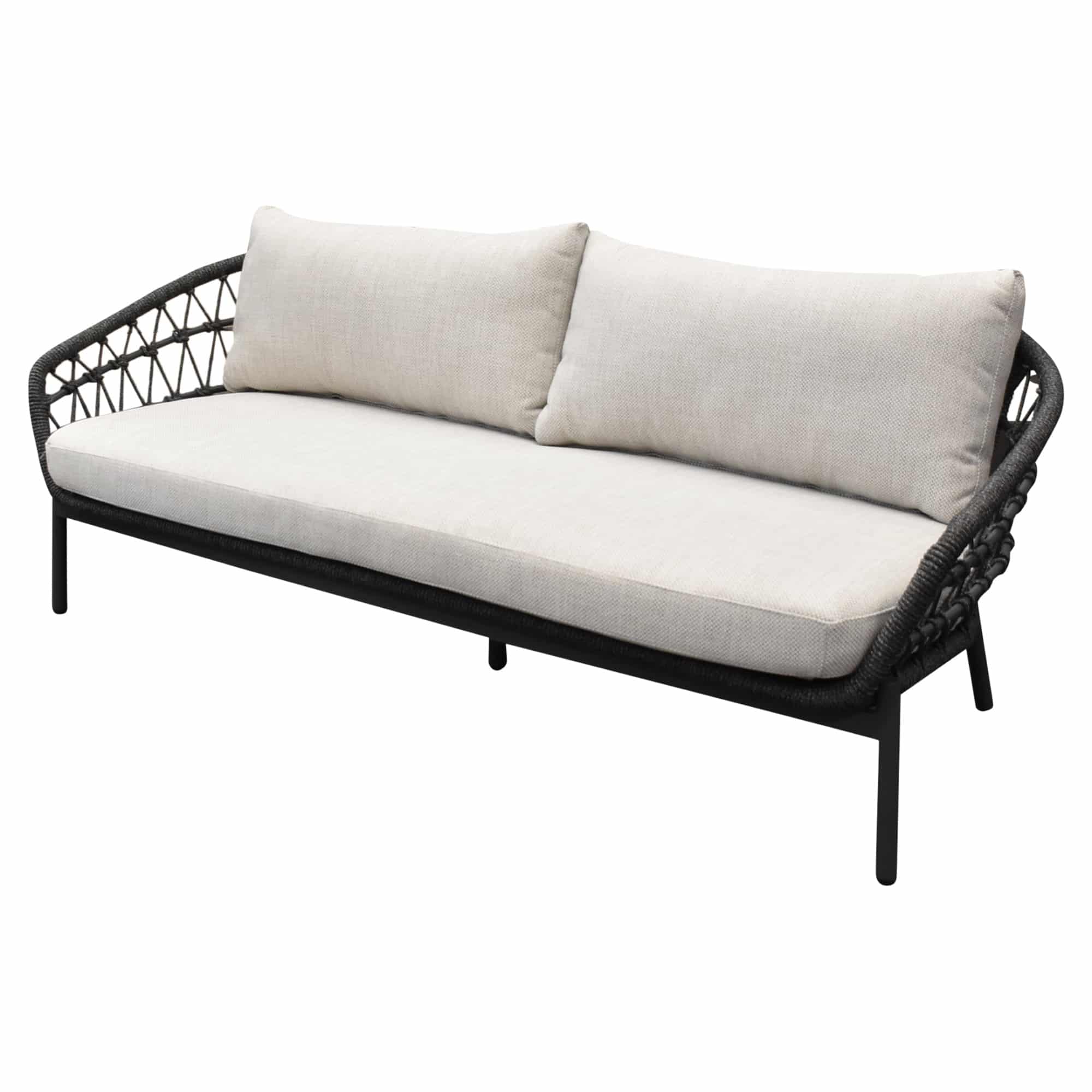 Montreal 3-zitsbank antraciet