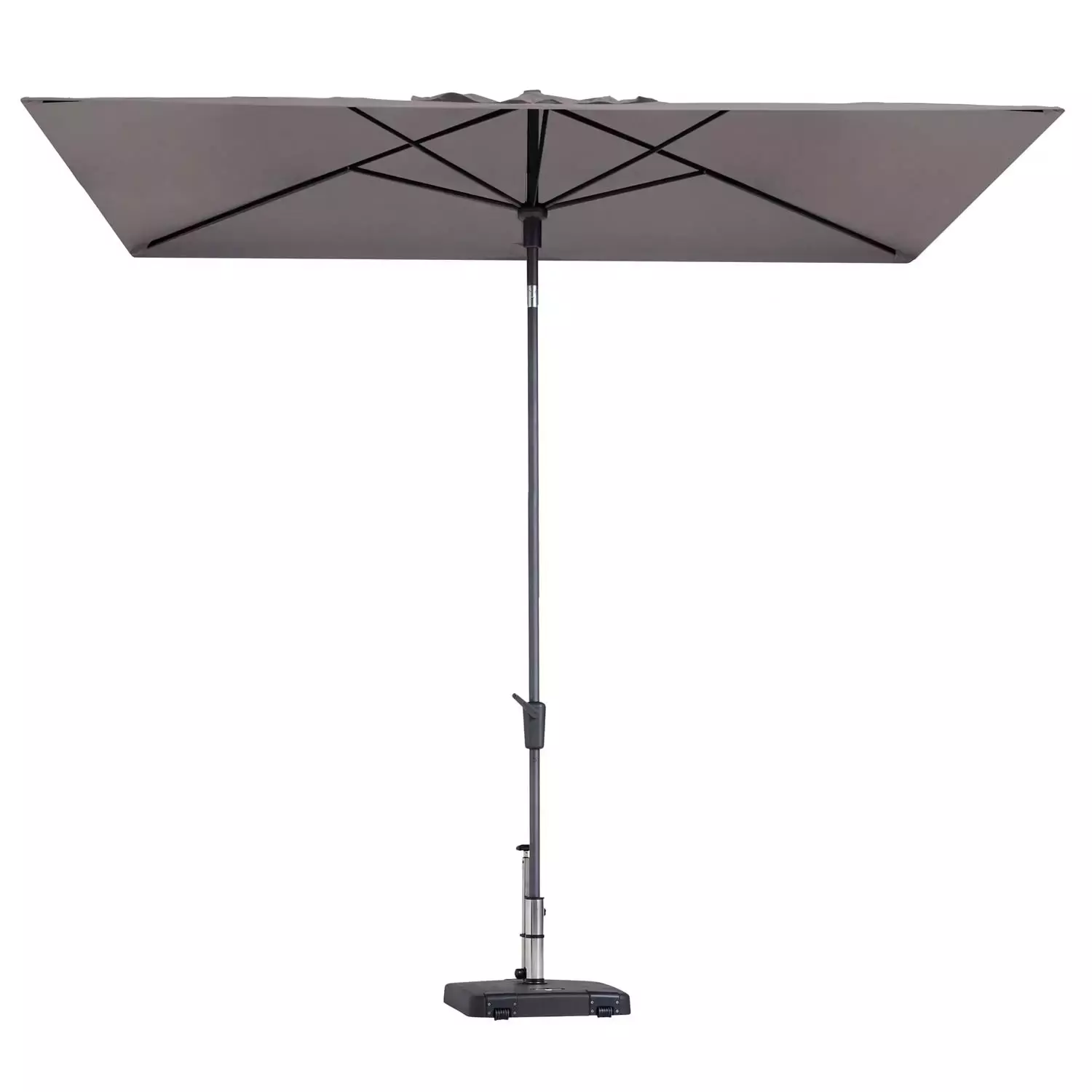 Parasol Mikros Luxe Rechthoek 200x300cm - Taupe
