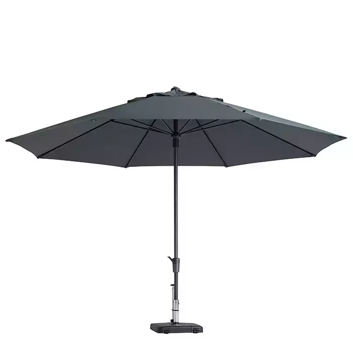 Parasol Timor Luxe Rond Ø4m - Grijs*